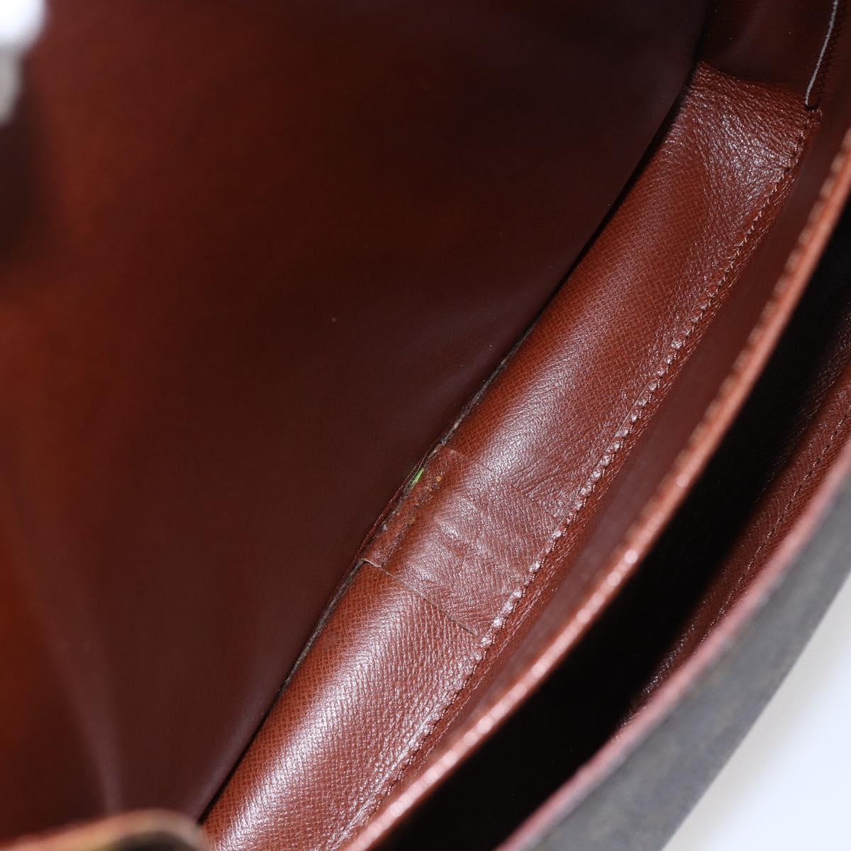 LOUIS VUITTON Monogram Cartouchiere GM Shoulder Bag M51252 LV Auth 144572