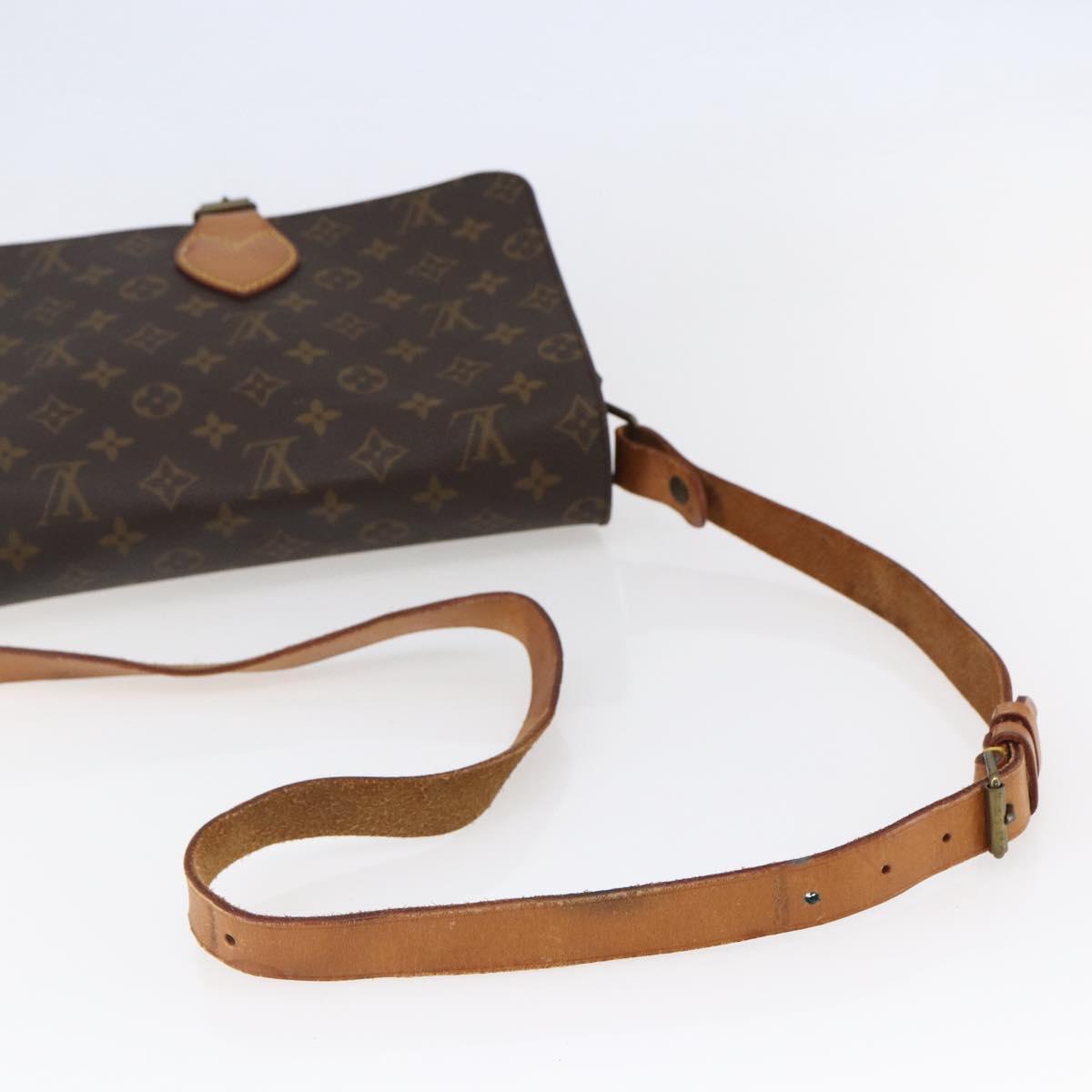 LOUIS VUITTON Monogram Cartouchiere GM Shoulder Bag M51252 LV Auth 144572