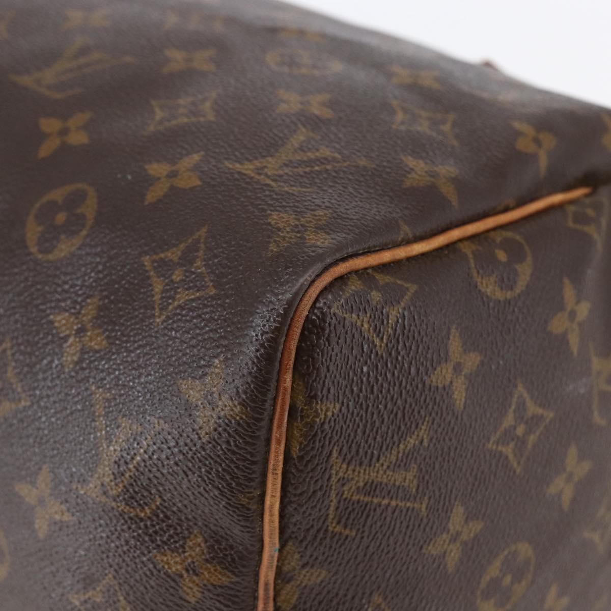 LOUIS VUITTON Monogram Speedy 30 Hand Bag M41526 LV Auth 144574
