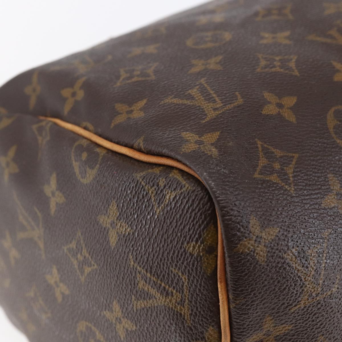 LOUIS VUITTON Monogram Speedy 30 Hand Bag M41526 LV Auth 144574