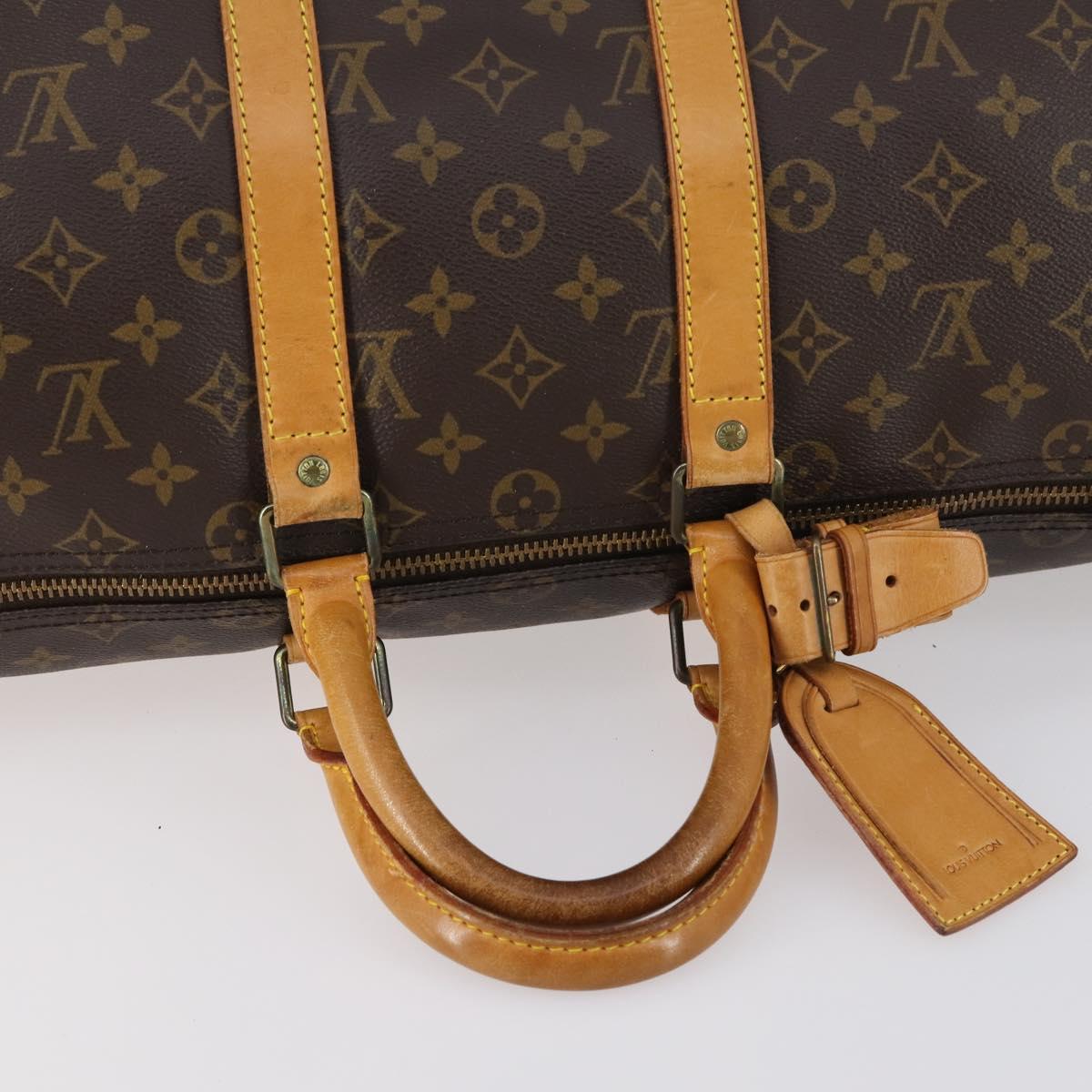 LOUIS VUITTON Monogram Keepall 45 Boston Bag M41428 LV Auth 144577