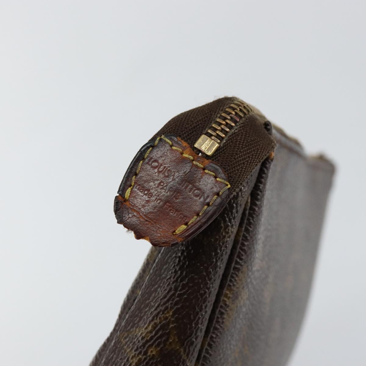 LOUIS VUITTON Monogram Pochette Accessoires Pouch M51980 LV Auth 144601