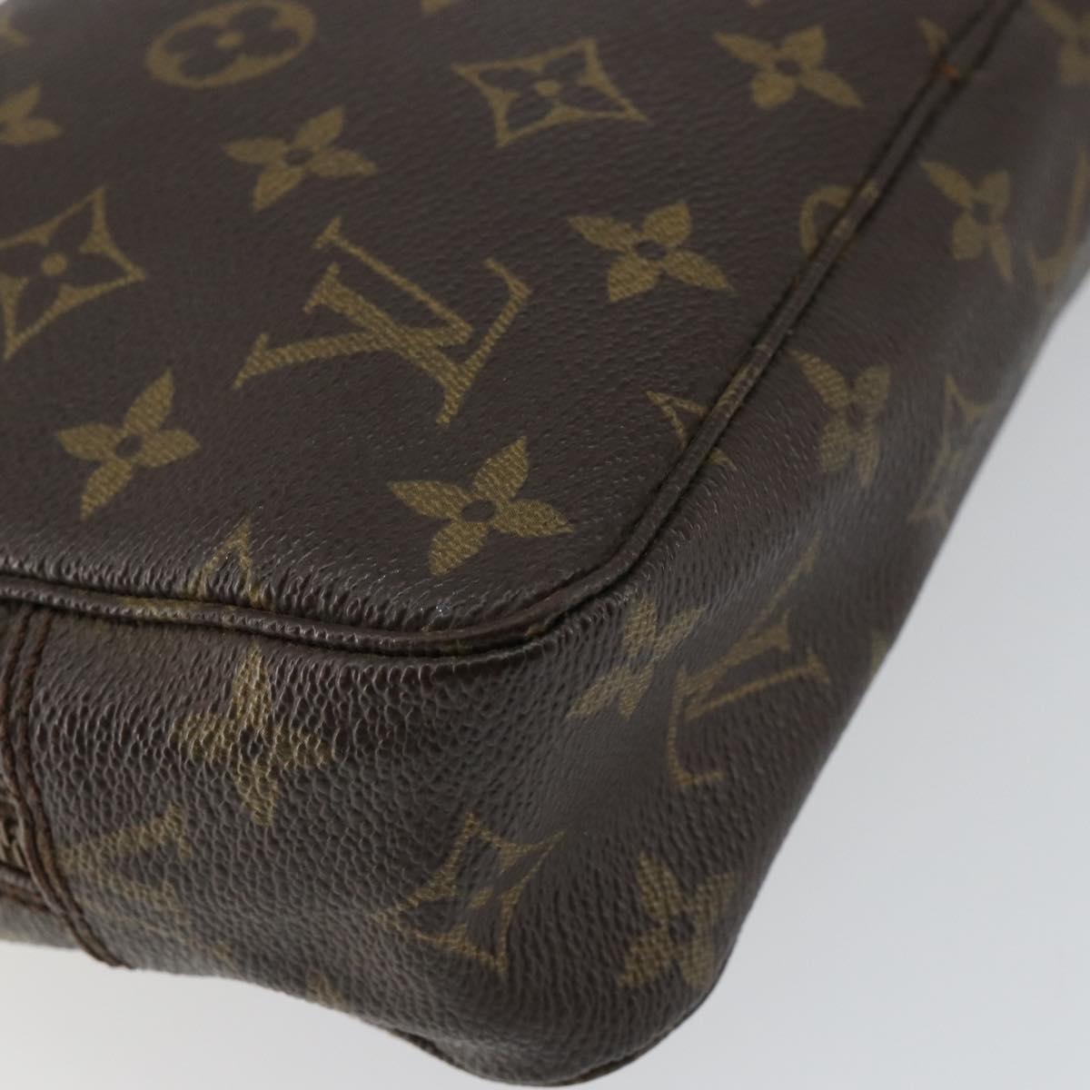 LOUIS VUITTON Monogram Trousse Toilette 23 Clutch Bag M47524 LV Auth 144602