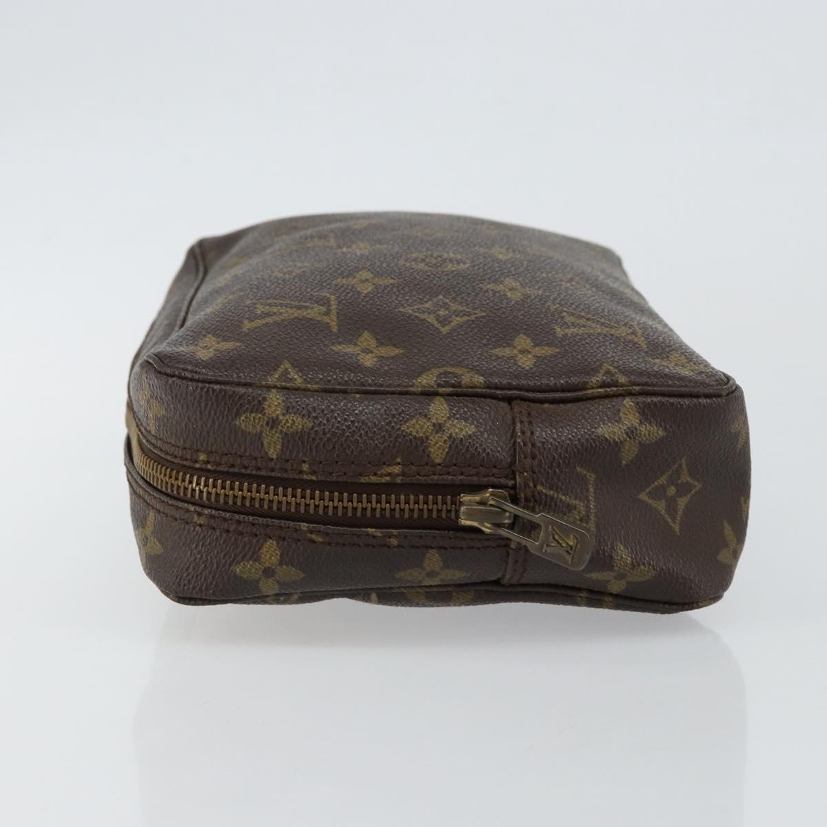 LOUIS VUITTON Monogram Trousse Toilette 23 Clutch Bag M47524 LV Auth 144602