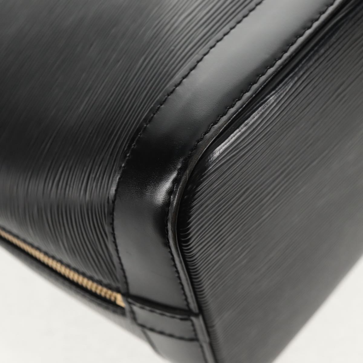 LOUIS VUITTON Epi Alma Hand Bag Black M52142 LV Auth 144616V