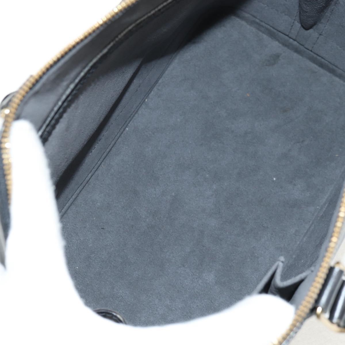 LOUIS VUITTON Epi Alma Hand Bag Black M52142 LV Auth 144616V