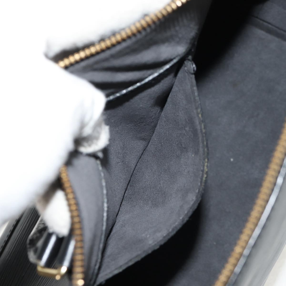 LOUIS VUITTON Epi Alma Hand Bag Black M52142 LV Auth 144616V