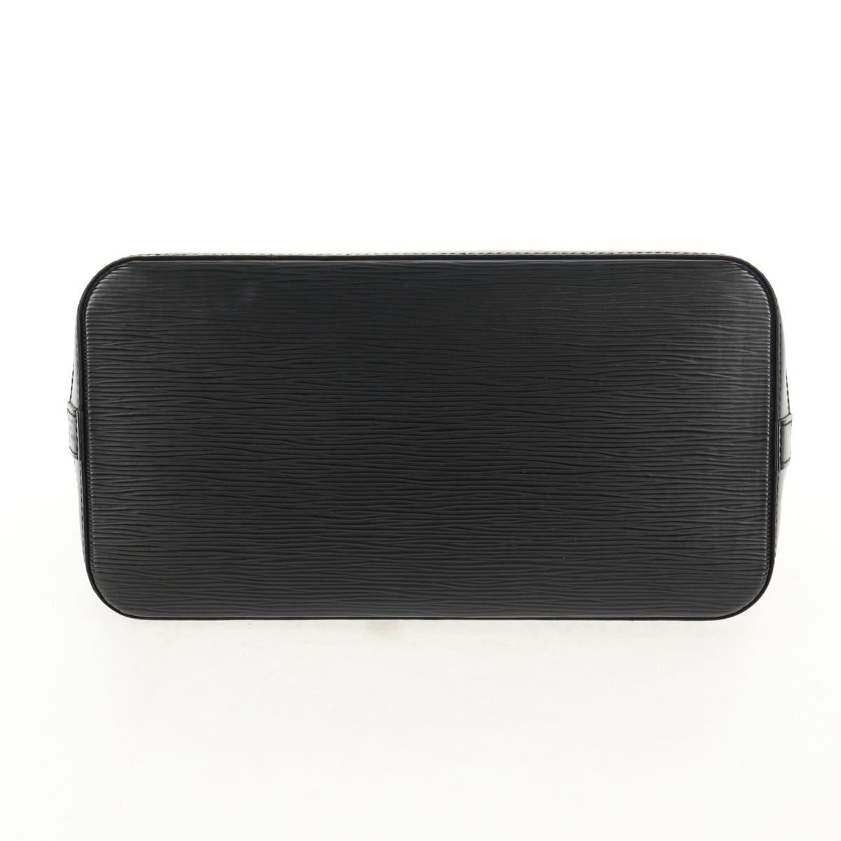LOUIS VUITTON Epi Alma Hand Bag Black M52142 LV Auth 144616V