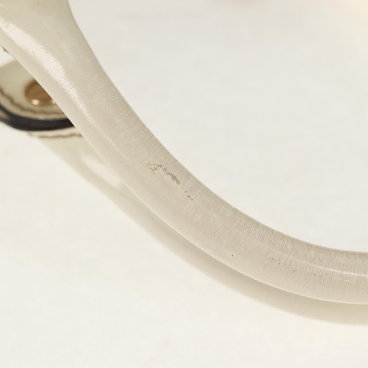 GUCCI GG Supreme Hand Bag PVC Beige Gold 193603 Auth 144631V
