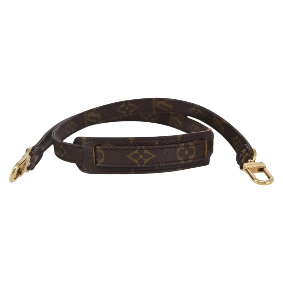 LOUIS VUITTON Monogram Shoulder Strap 39"" LV Auth 144635