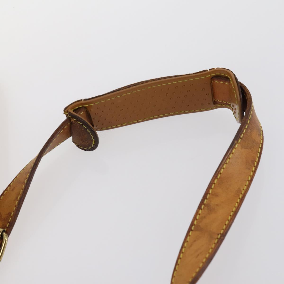 LOUIS VUITTON Monogram Saumur 35 Shoulder Bag M42254 LV Auth 144639