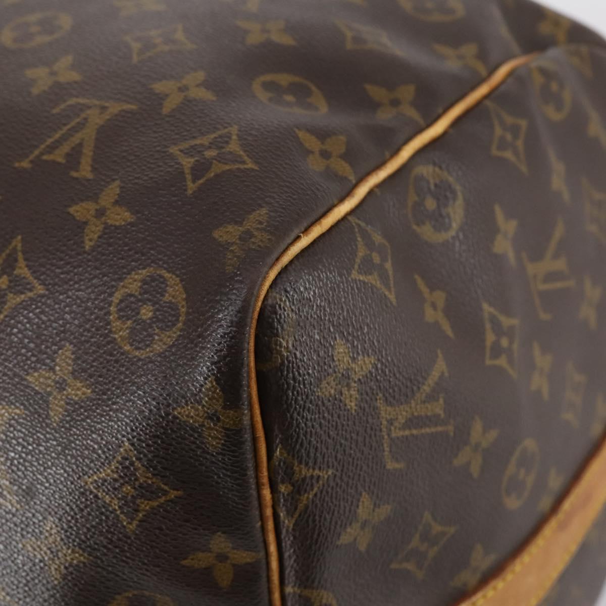 LOUIS VUITTON Monogram Keepall Bandouliere 60 Boston Bag M41412 LV Auth 144653