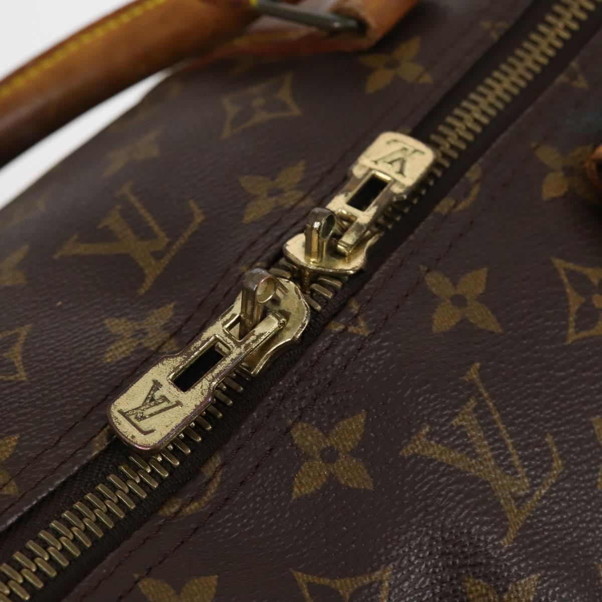 LOUIS VUITTON Monogram Keepall Bandouliere 60 Boston Bag M41412 LV Auth 144653