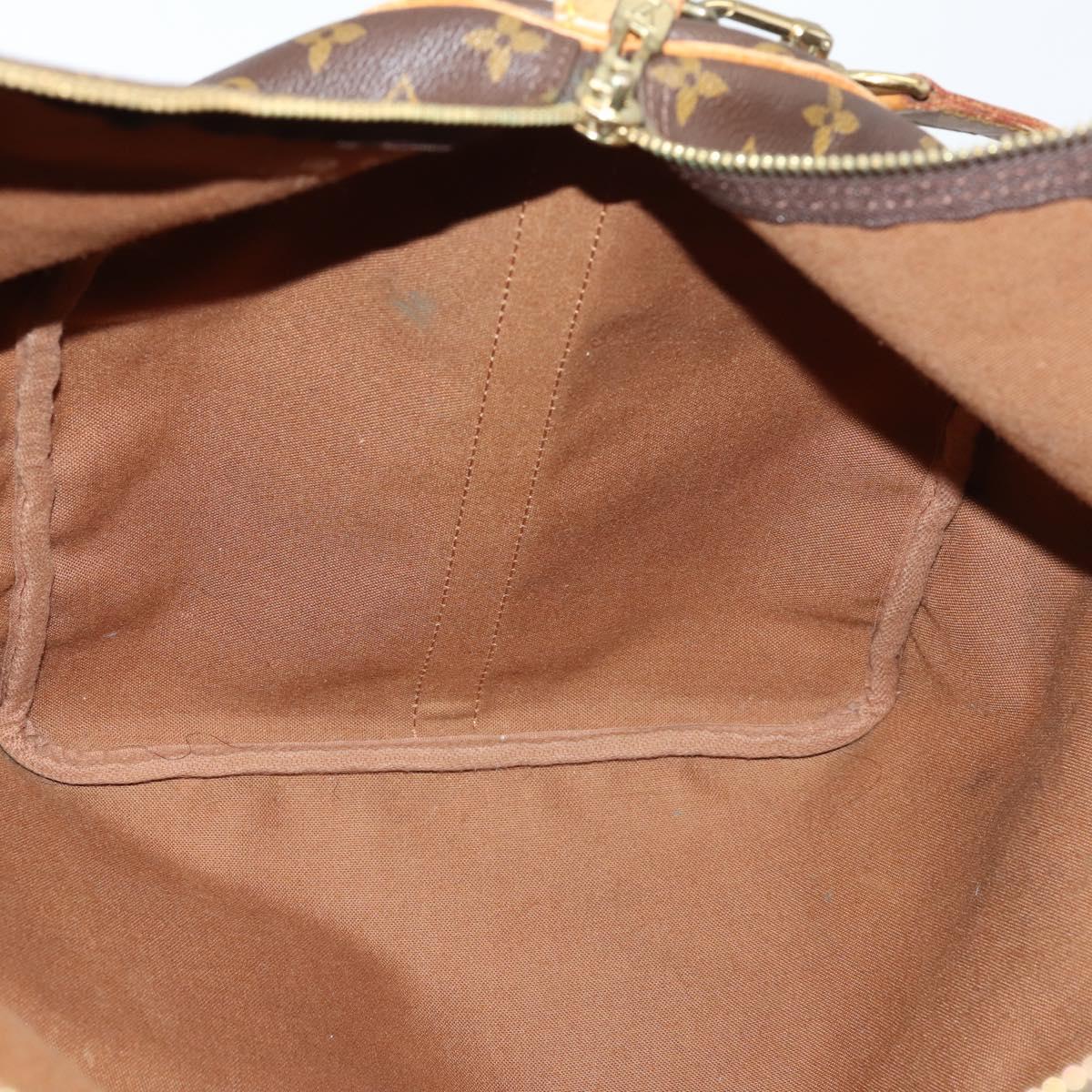 LOUIS VUITTON Monogram Keepall Bandouliere 60 Boston Bag M41412 LV Auth 144653