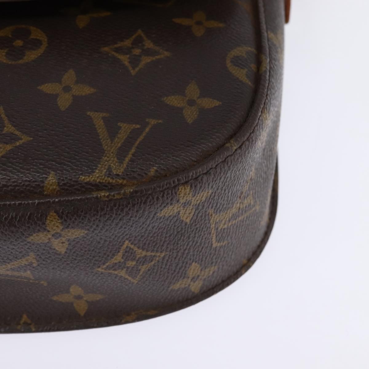 LOUIS VUITTON Monogram Saint Cloud GM Shoulder Bag M51242 LV Auth 144657