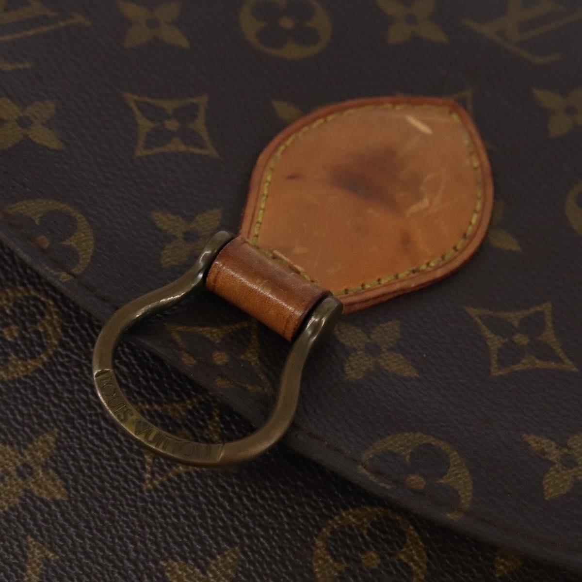 LOUIS VUITTON Monogram Saint Cloud GM Shoulder Bag M51242 LV Auth 144657