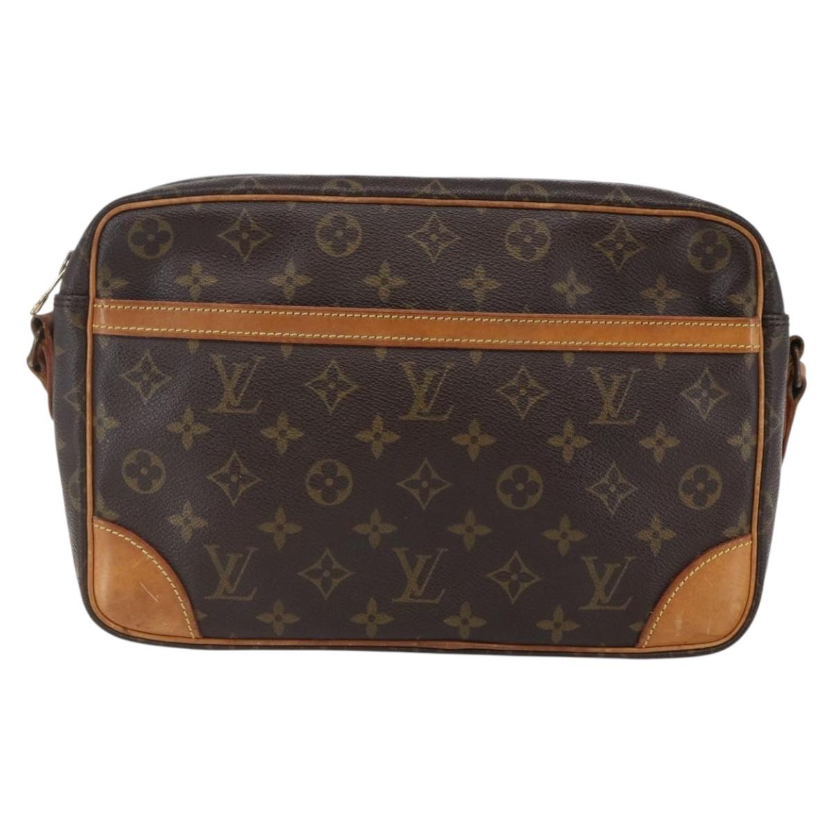 LOUIS VUITTON Monogram Trocadero 30 Shoulder Bag M51272 LV Auth 144658