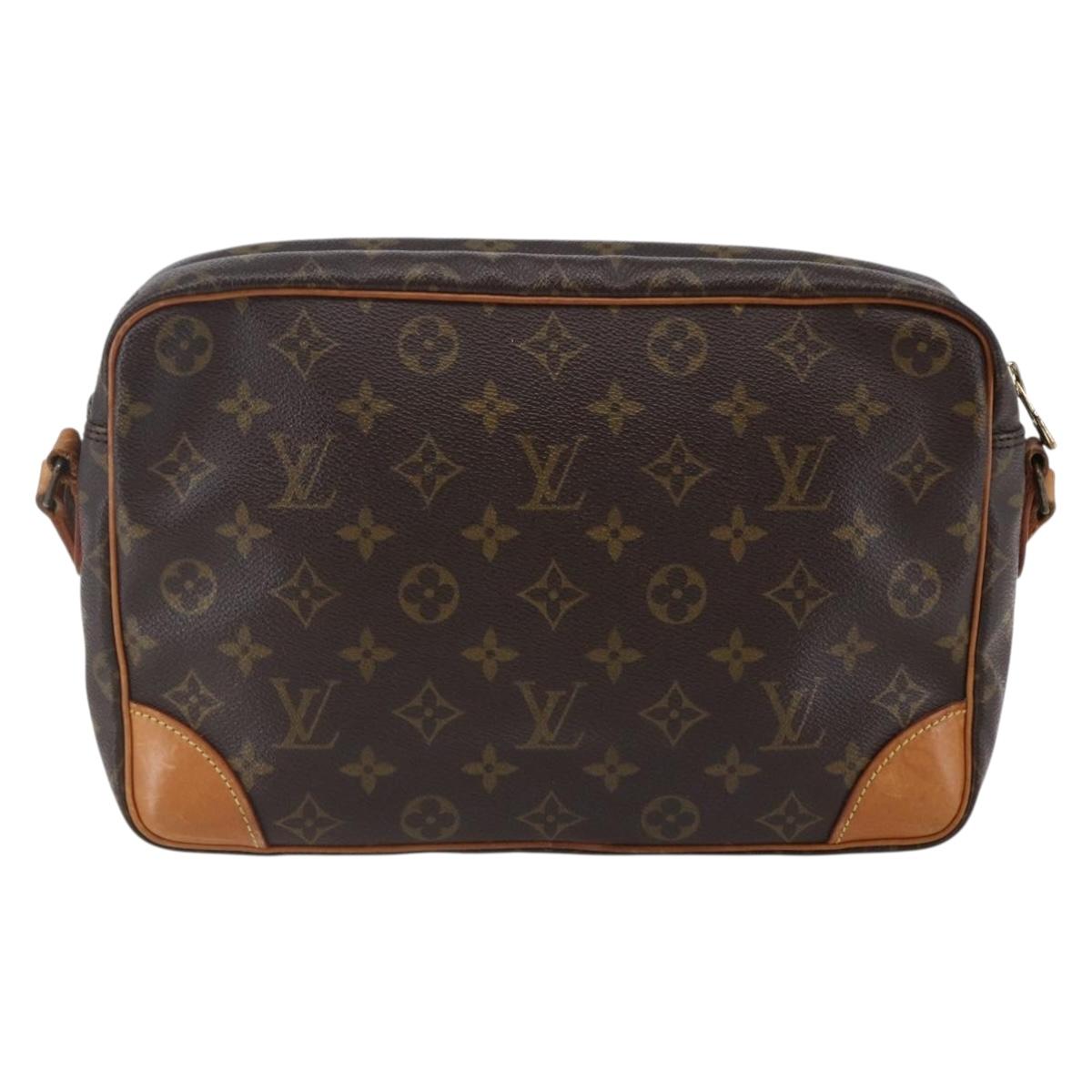 LOUIS VUITTON Monogram Trocadero 30 Shoulder Bag M51272 LV Auth 144658