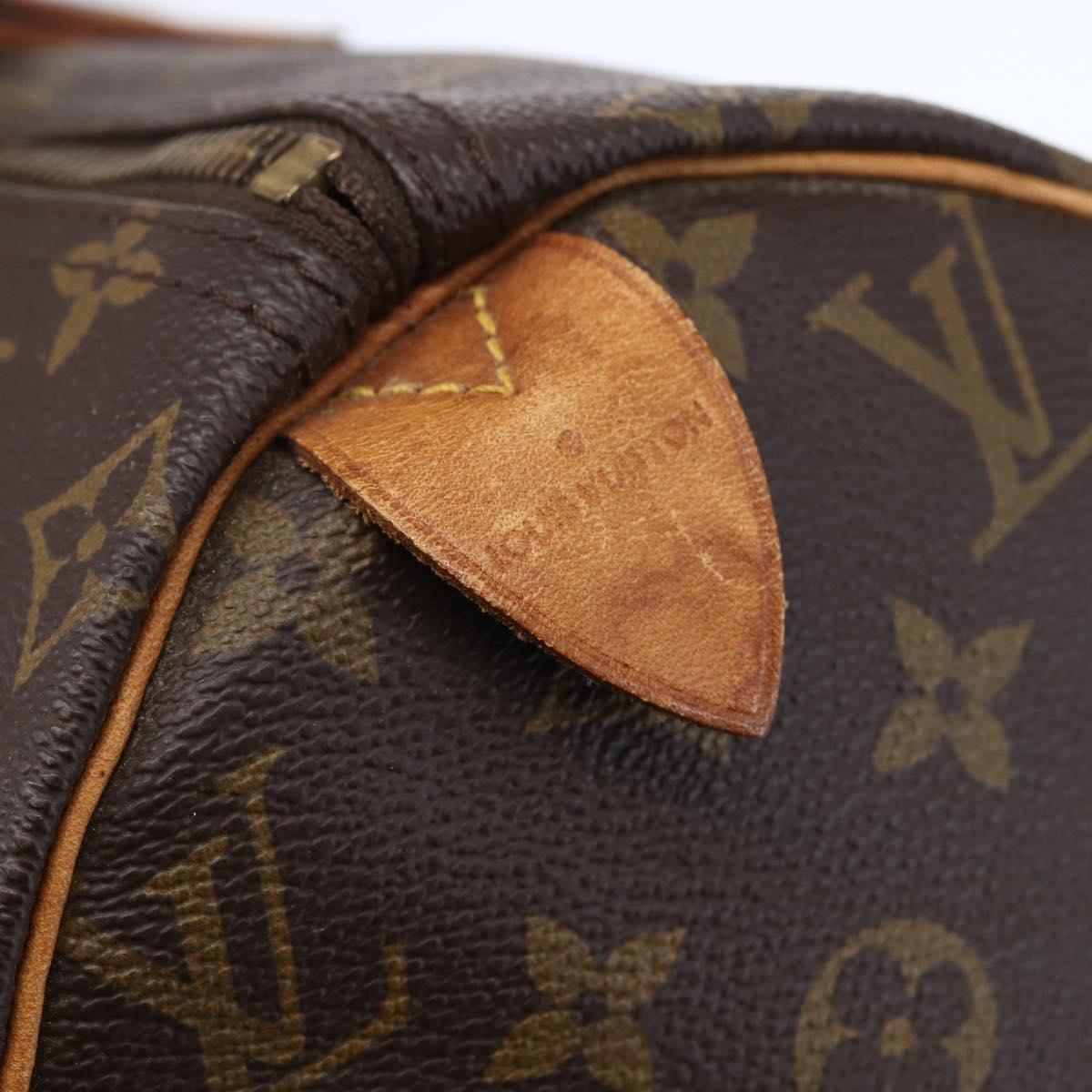 LOUIS VUITTON Monogram Speedy 40 Hand Bag M41522 LV Auth 144664