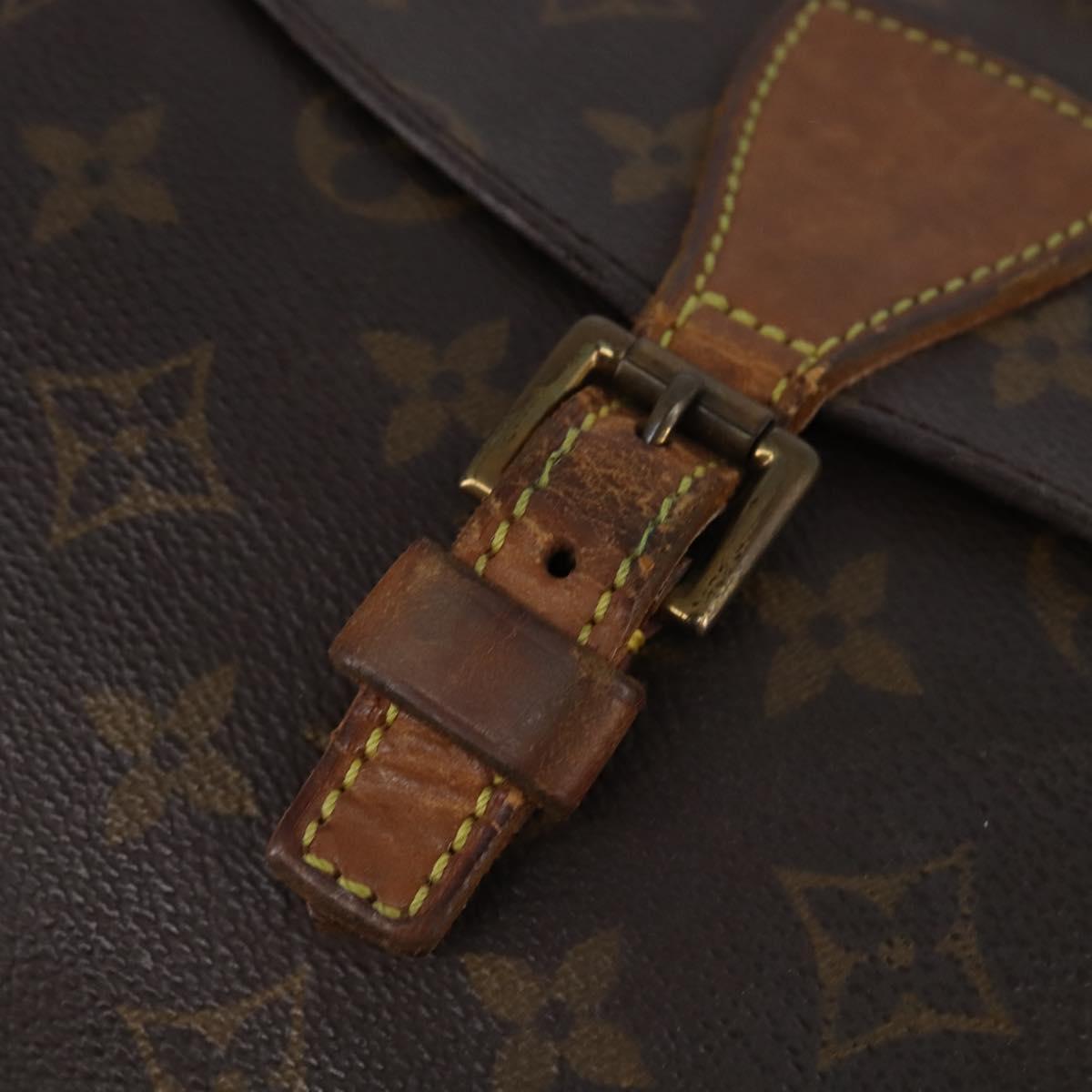 LOUIS VUITTON Monogram Jeune Fille MM Shoulder Bag M51226 LV Auth 144668