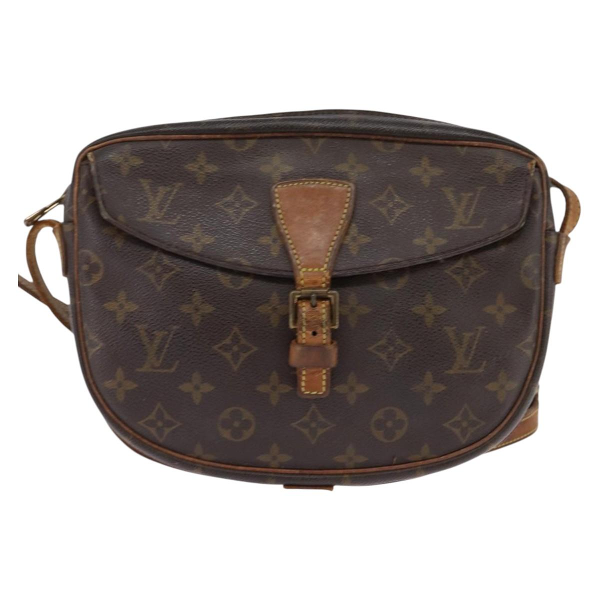 LOUIS VUITTON Monogram Jeune Fille MM Shoulder Bag M51226 LV Auth 144668