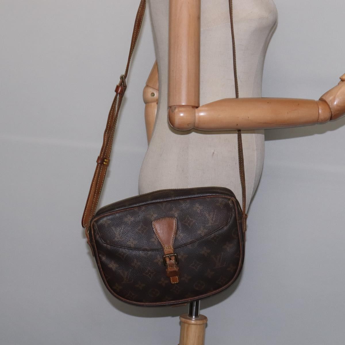 LOUIS VUITTON Monogram Jeune Fille MM Shoulder Bag M51226 LV Auth 144668