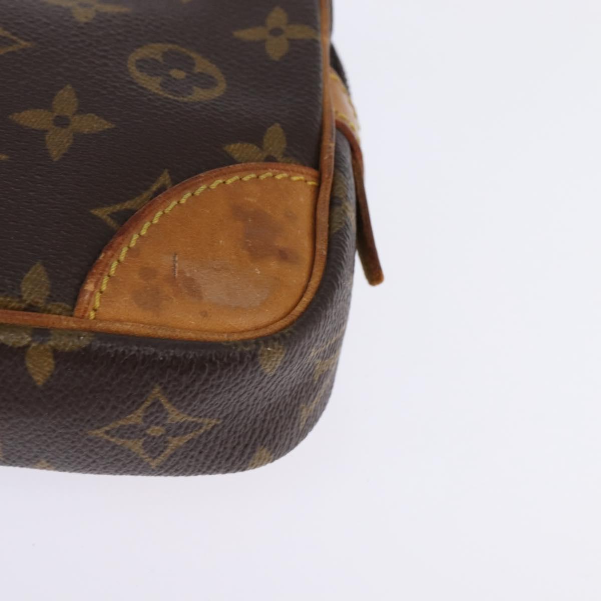 LOUIS VUITTON Monogram Marly Dragonne PM Clutch Bag M51827 LV Auth 144677