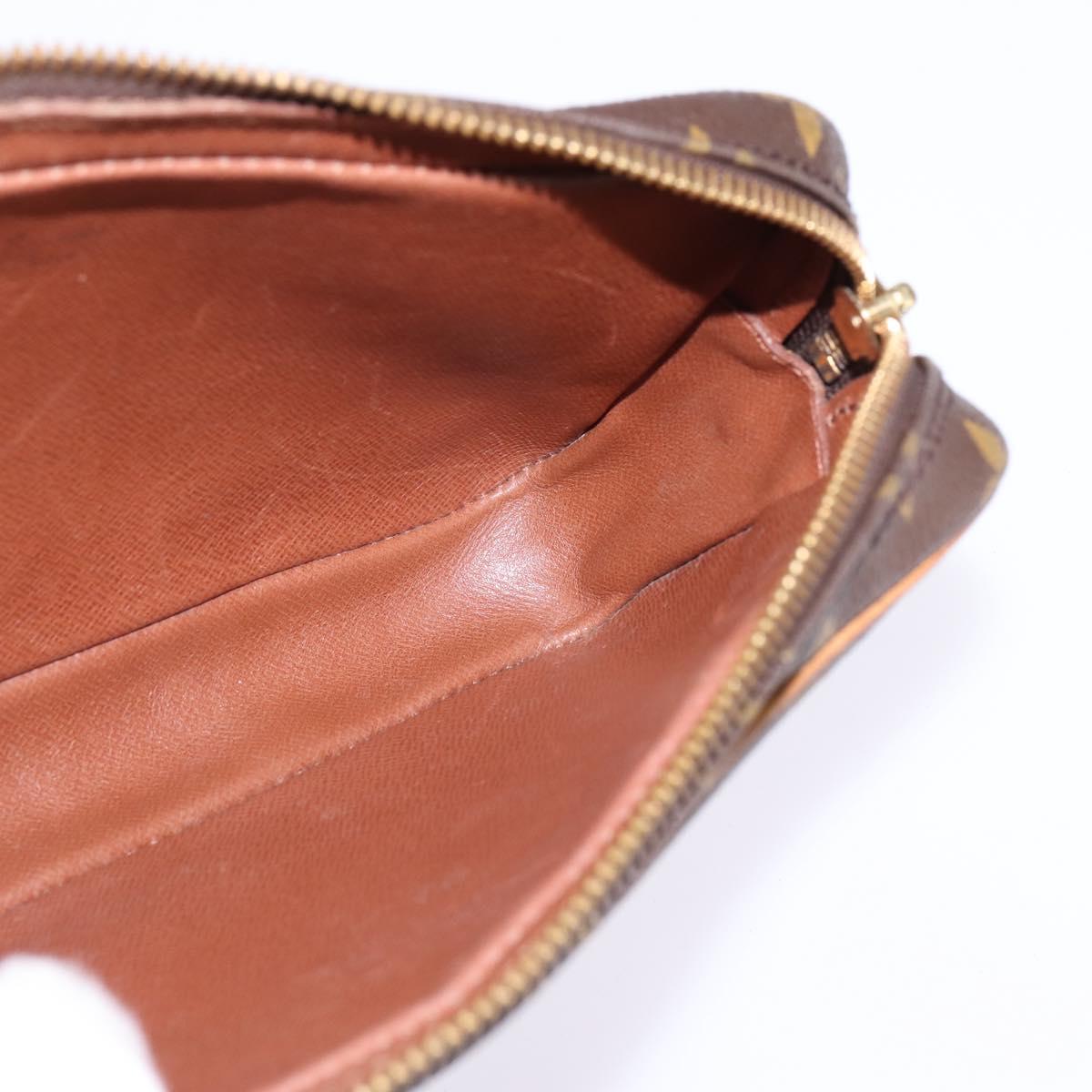 LOUIS VUITTON Monogram Marly Dragonne PM Clutch Bag M51827 LV Auth 144677