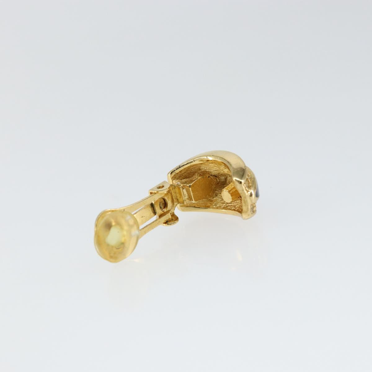 Christian Dior Earring metal Gold Auth 144695