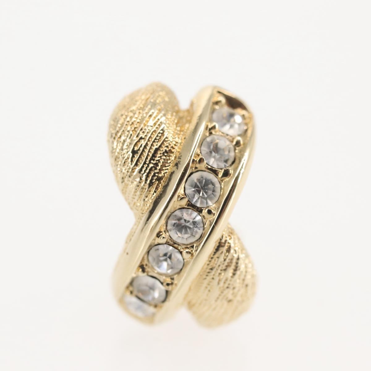 Christian Dior Earring metal Gold Auth 144696