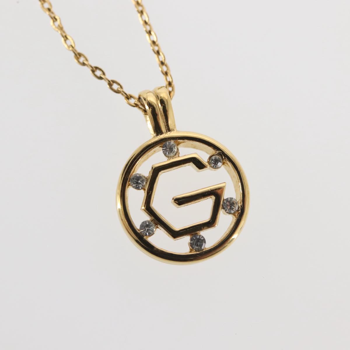 GIVENCHY Necklace metal Gold Auth 144703