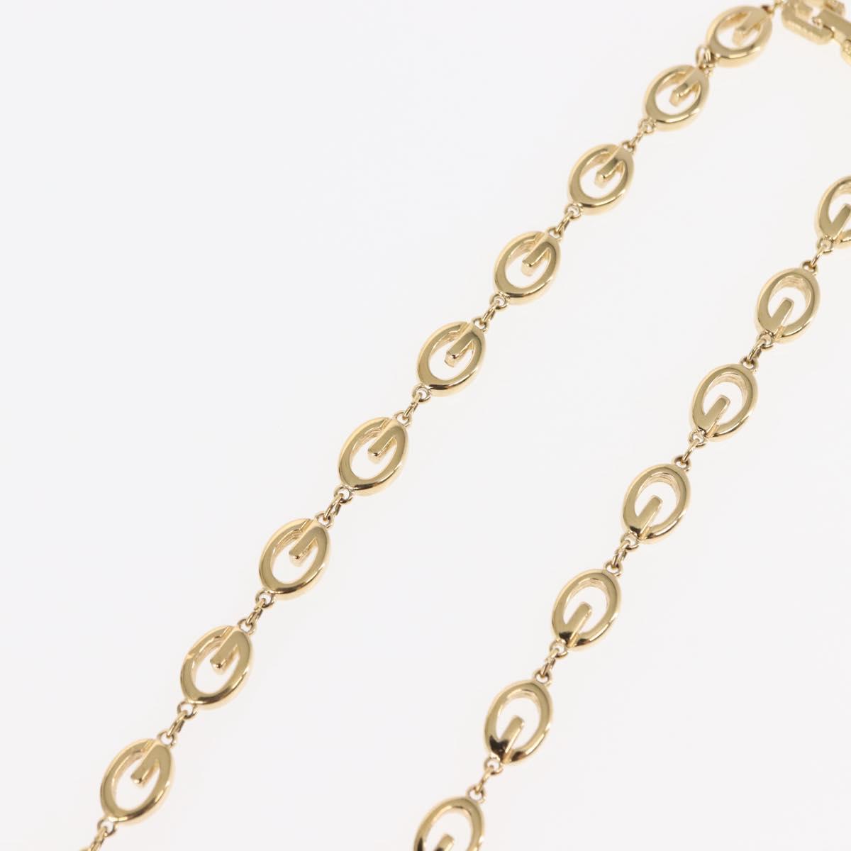 GIVENCHY Necklace metal Gold Auth 144704