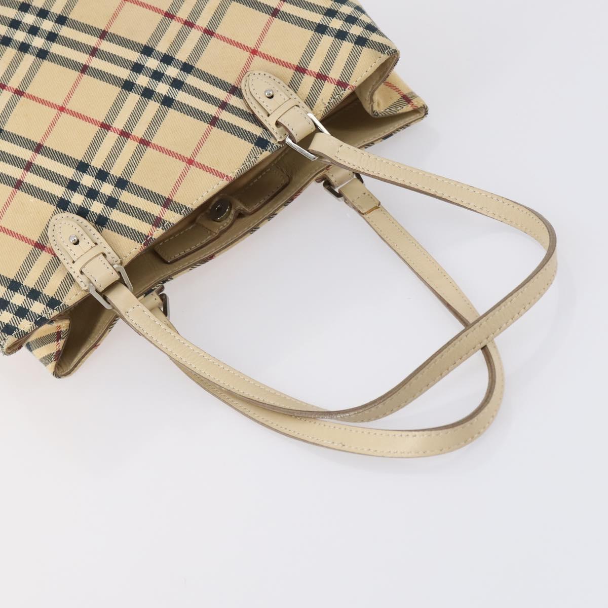 LOUIS VUITTON Burberry Monogram Nova Check Bag Canvas 3Set Black Auth 144724