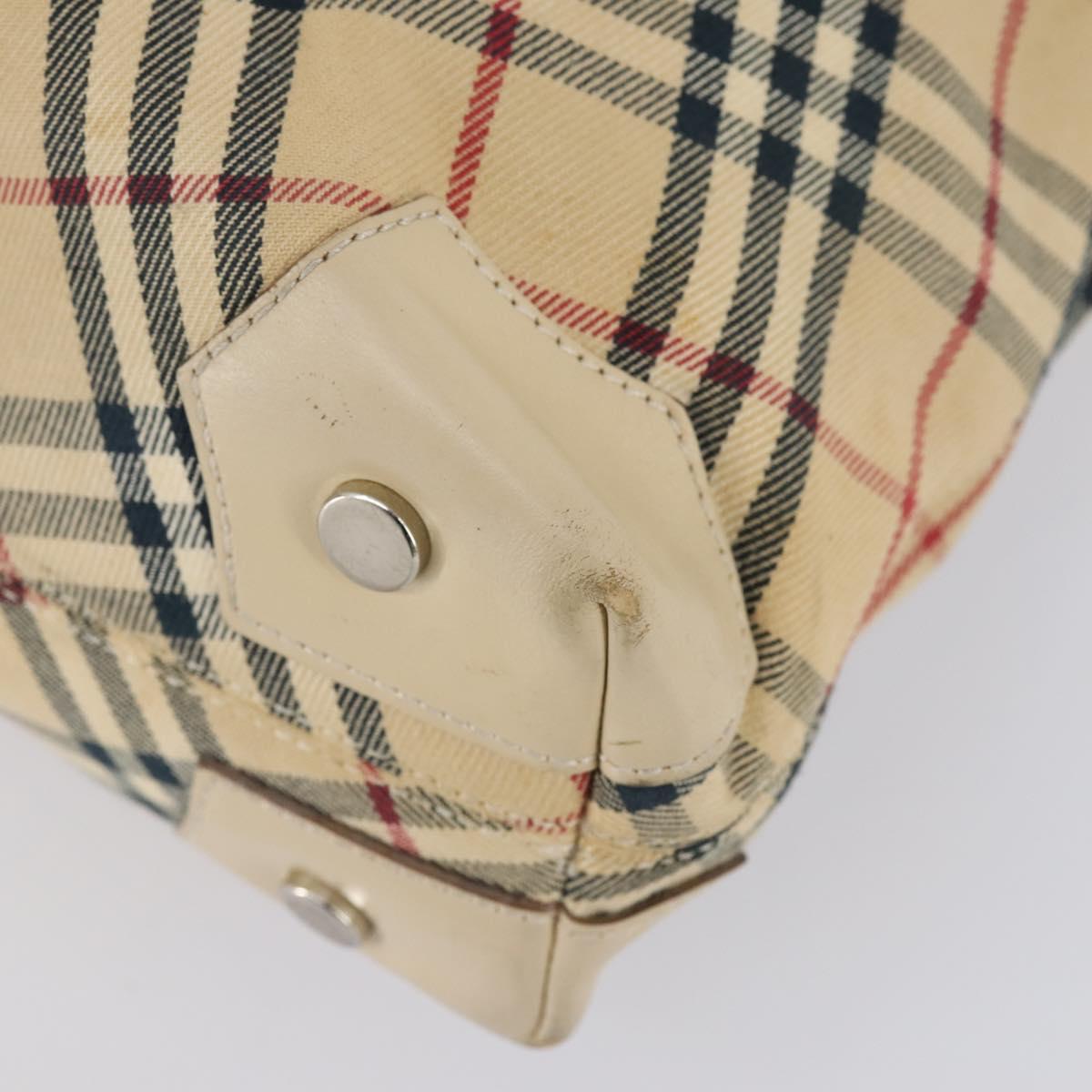 LOUIS VUITTON Burberry Monogram Nova Check Bag Canvas 3Set Black Auth 144724