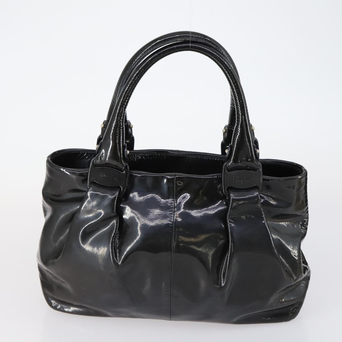 CELINE Fendi Ferragamo C Macadam Canvas Bag Nylon Leather 5 Set Black Auth 144725