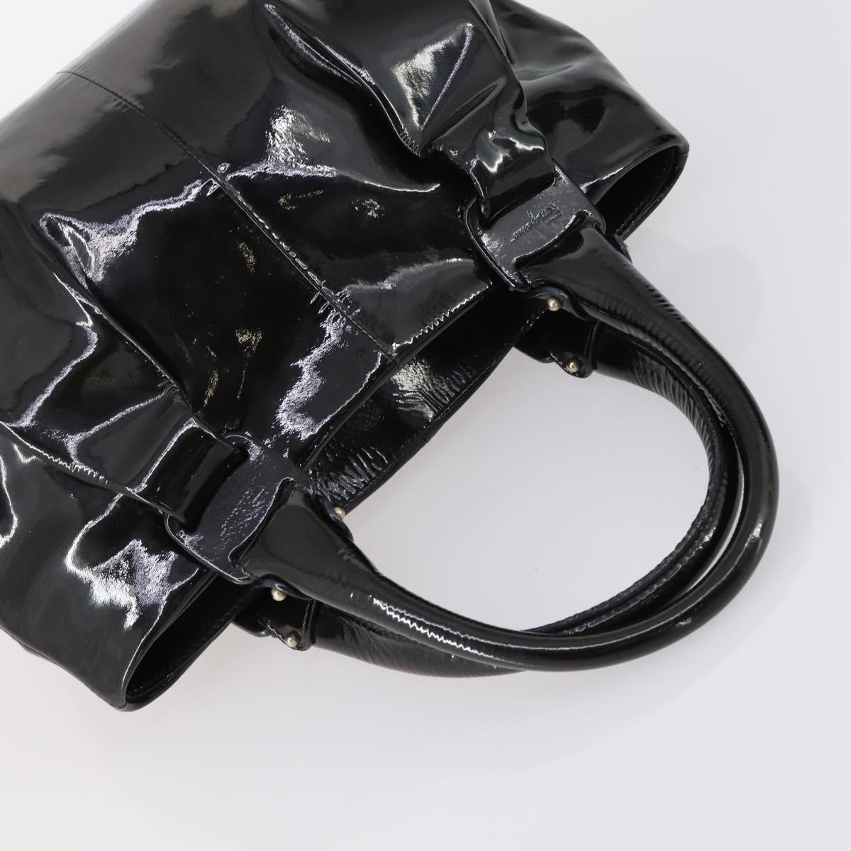 CELINE Fendi Ferragamo C Macadam Canvas Bag Nylon Leather 5 Set Black Auth 144725