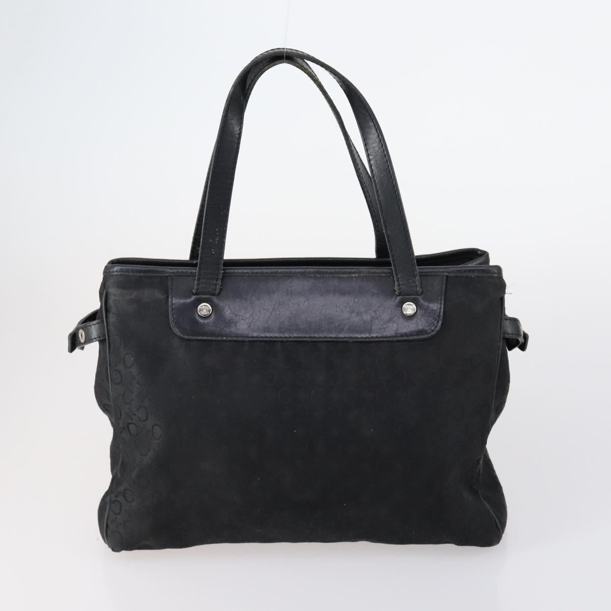 CELINE Fendi Ferragamo C Macadam Canvas Bag Nylon Leather 5 Set Black Auth 144725