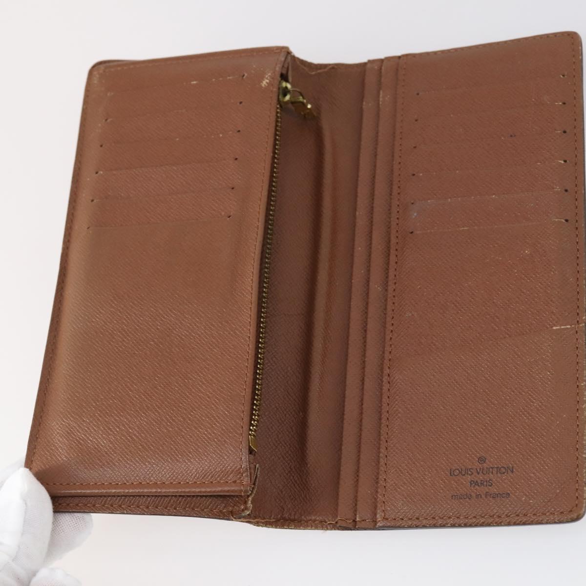 LOUIS VUITTON Monogram Long Wallet 6Set LV Auth 144732