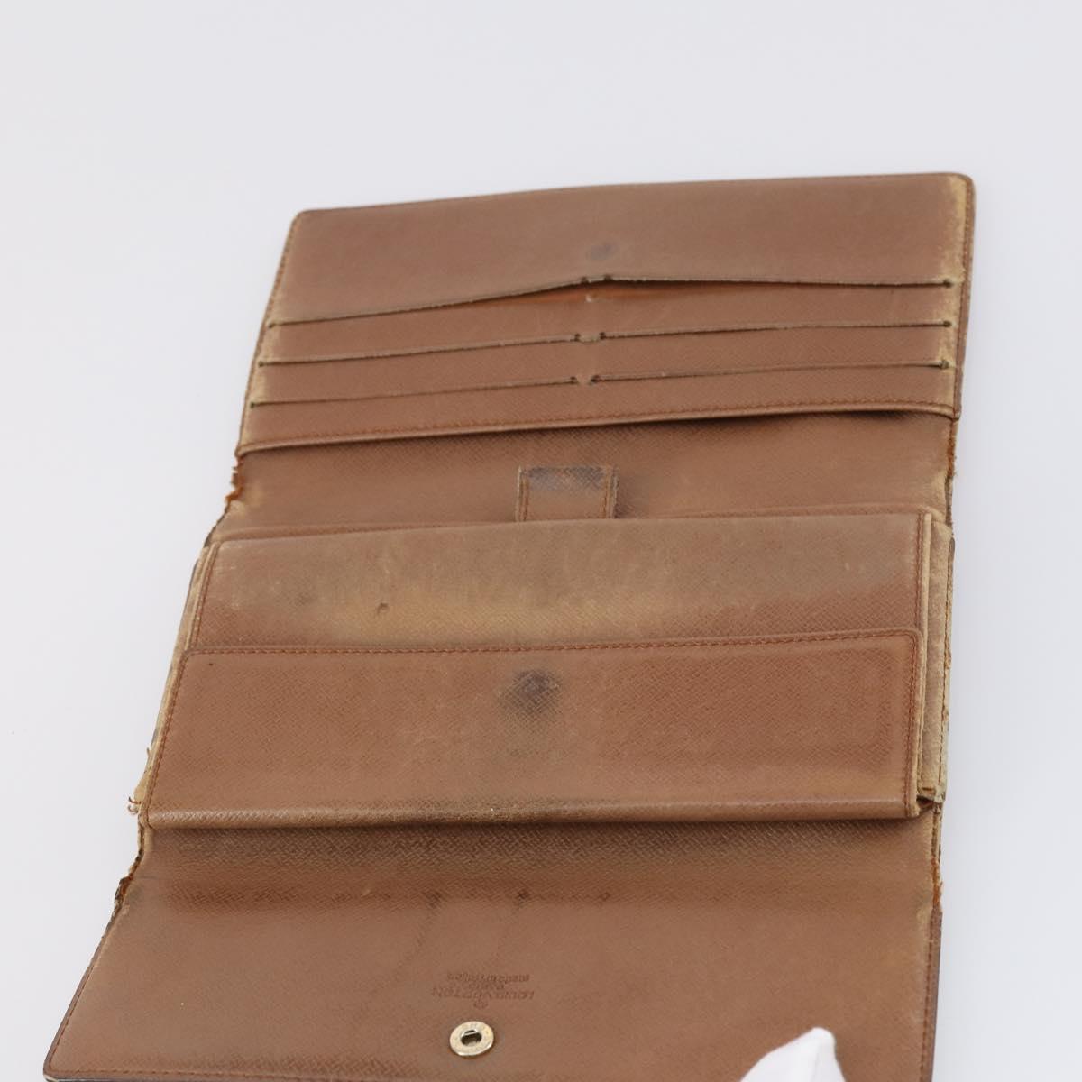 LOUIS VUITTON Monogram Long Wallet 6Set LV Auth 144732