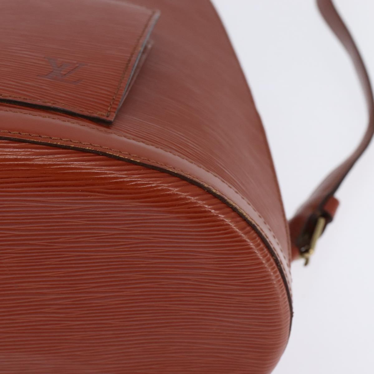 LOUIS VUITTON Epi Coblanc Shoulder Bag Brown M52293 LV Auth 144761