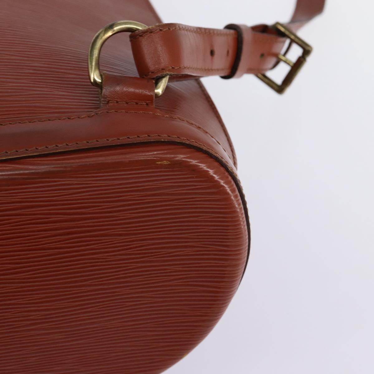 LOUIS VUITTON Epi Coblanc Shoulder Bag Brown M52293 LV Auth 144761