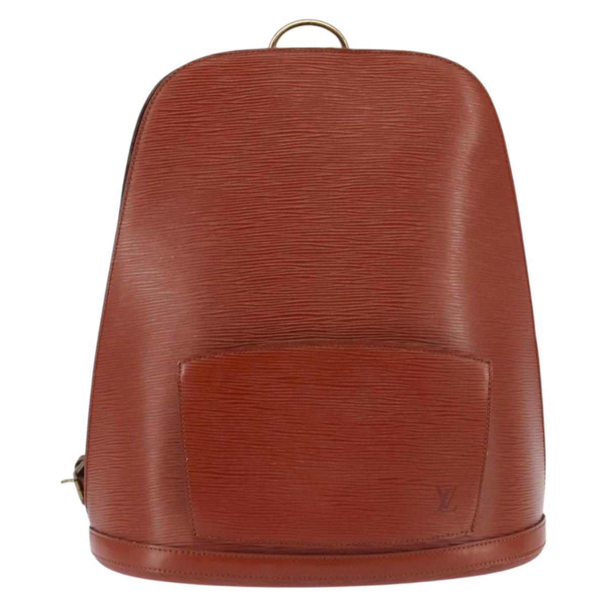 LOUIS VUITTON Epi Coblanc Shoulder Bag Brown M52293 LV Auth 144761