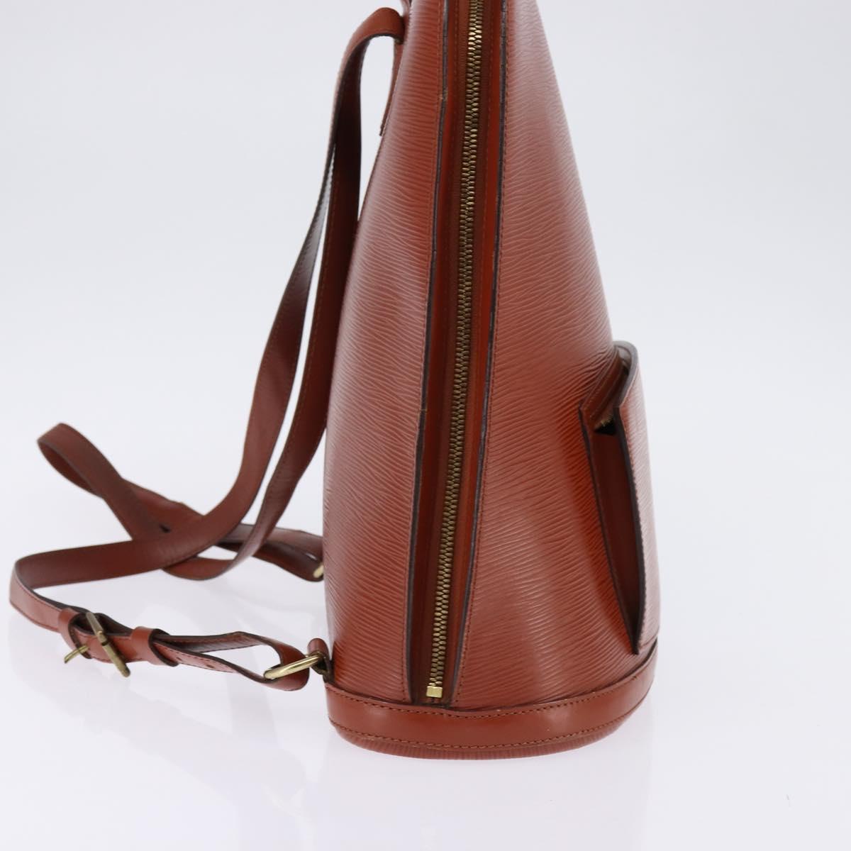 LOUIS VUITTON Epi Coblanc Shoulder Bag Brown M52293 LV Auth 144761