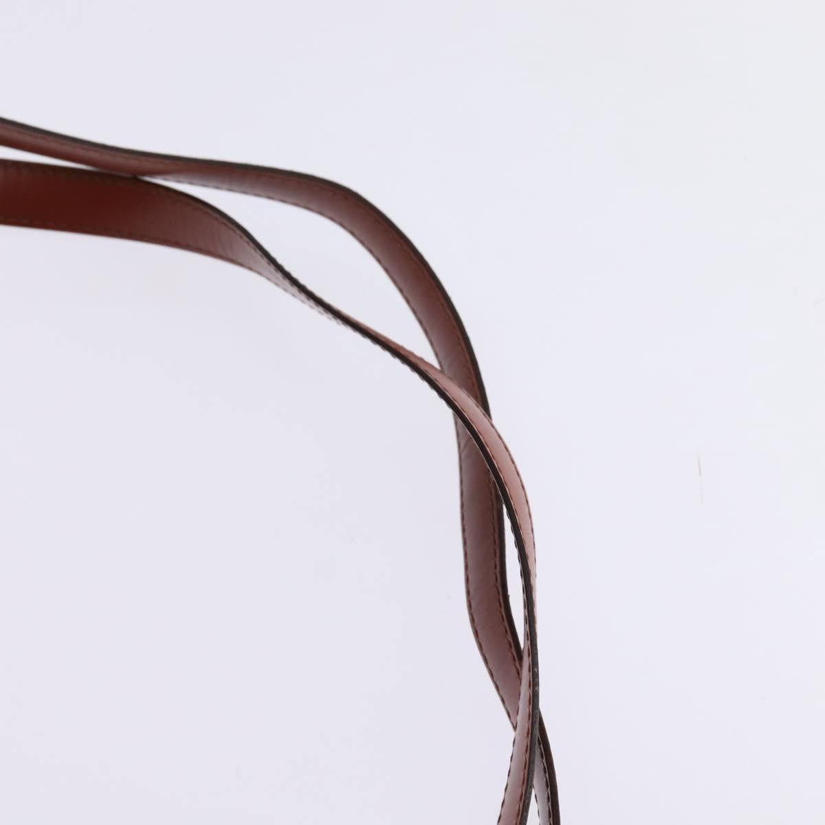 LOUIS VUITTON Epi Coblanc Shoulder Bag Brown M52293 LV Auth 144761