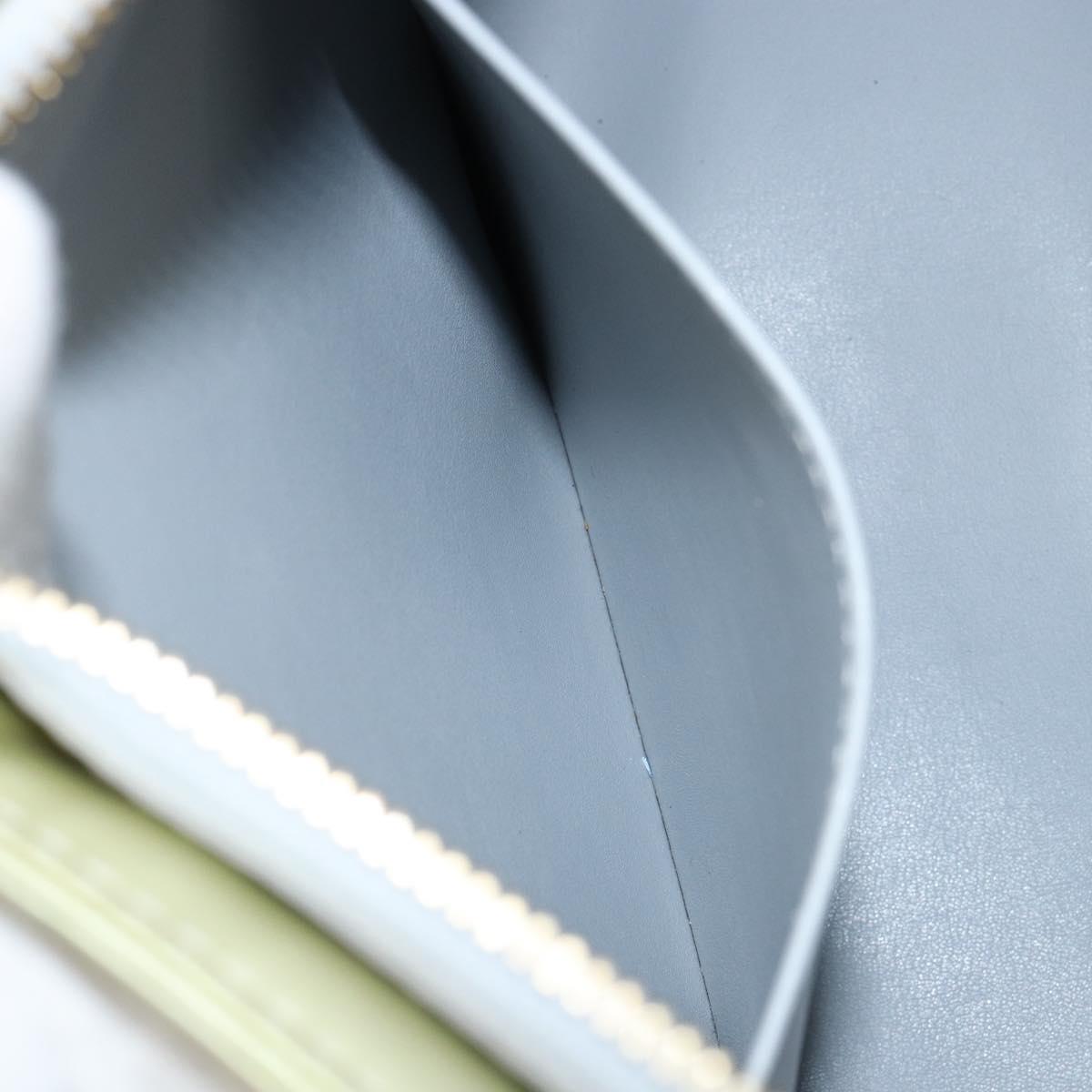 LOUIS VUITTON Monogram Vernis Houston Hand Bag Gris M91053 LV Auth 144763