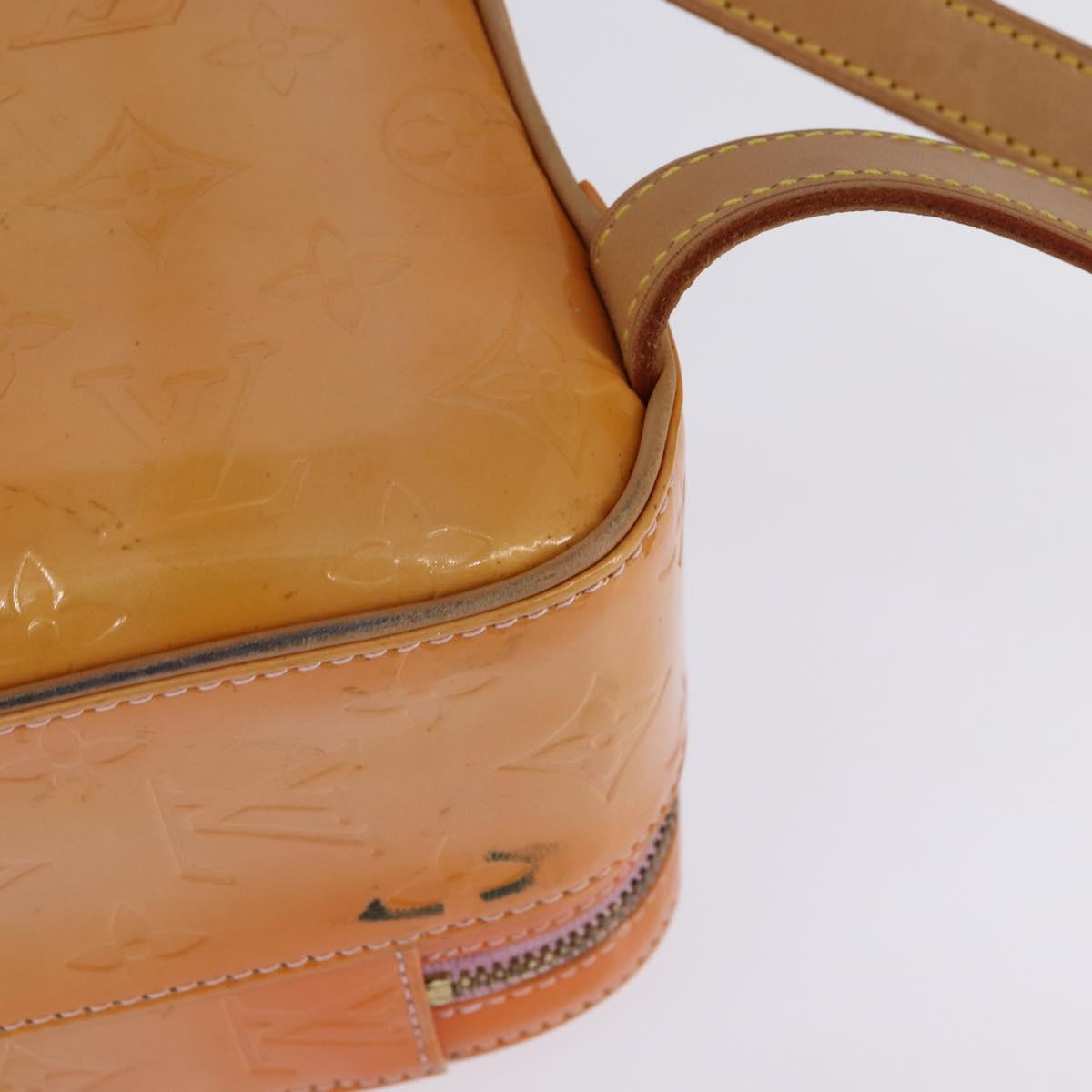 LOUIS VUITTON Vernis Marley Backpack Marshmallow Pink M91039 LV Auth 144764