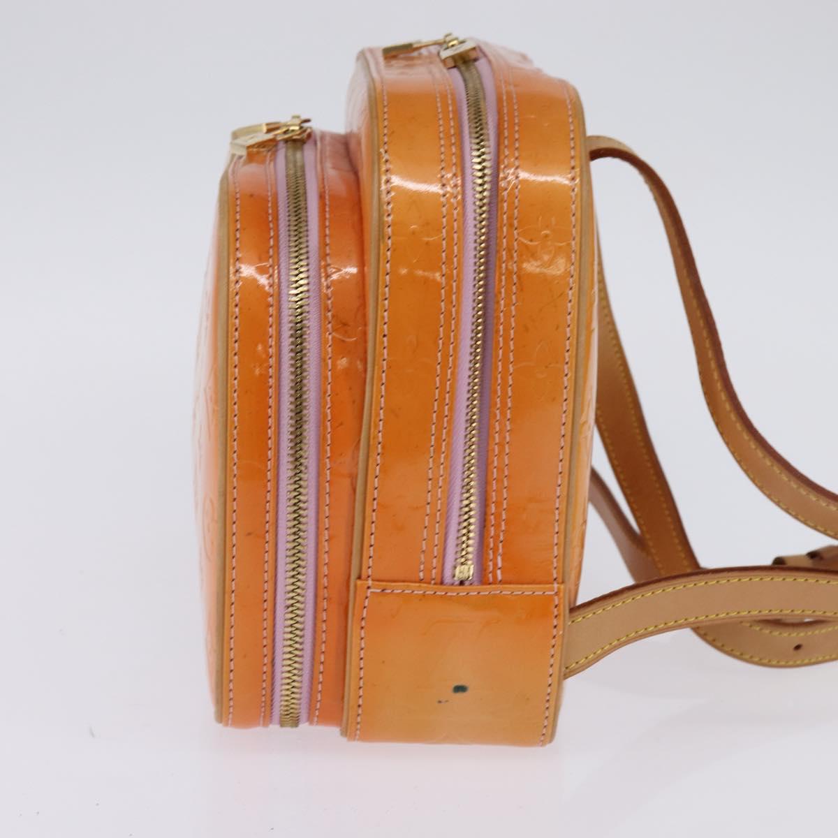 LOUIS VUITTON Vernis Marley Backpack Marshmallow Pink M91039 LV Auth 144764