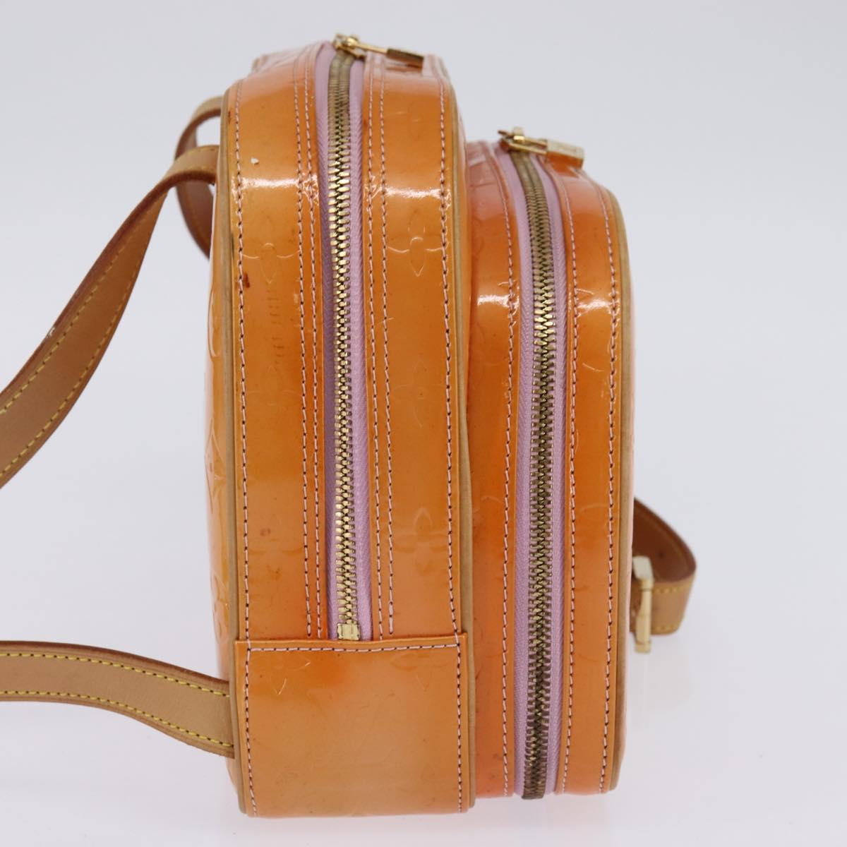 LOUIS VUITTON Vernis Marley Backpack Marshmallow Pink M91039 LV Auth 144764