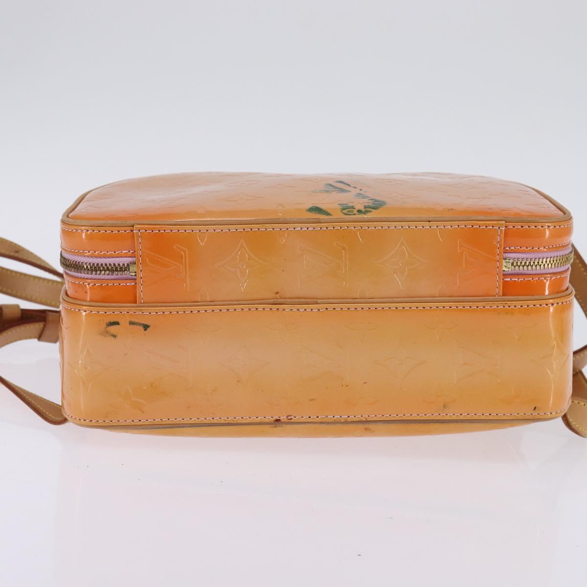 LOUIS VUITTON Vernis Marley Backpack Marshmallow Pink M91039 LV Auth 144764