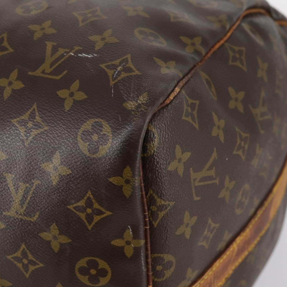 LOUIS VUITTON Monogram Keepall Bandouliere 60 Boston Bag M41412 LV Auth 144769
